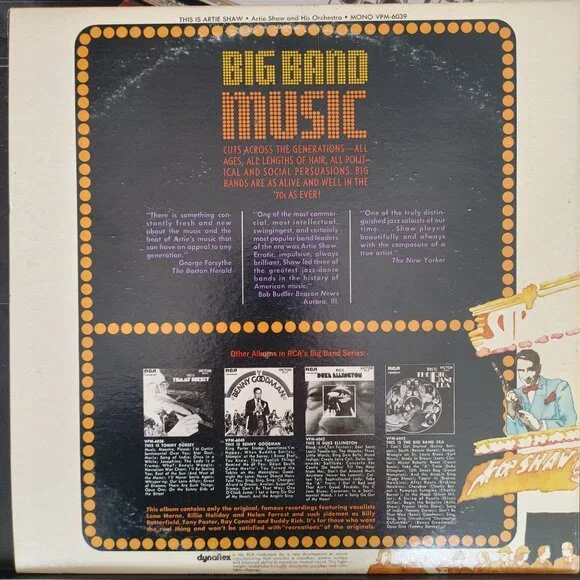 Vintage Vinyl Record " This Is Artie Shaw " Jazz 1971 - Picture 2 of 7
